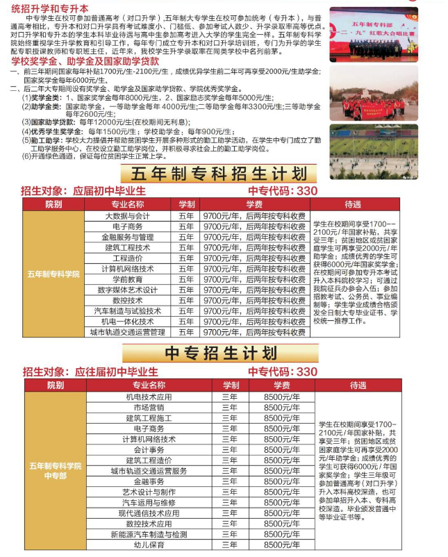 郑州理工职业学院中专部招生章程
